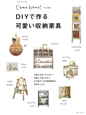 cover image of DIYで作る可愛い収納家具